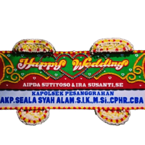 bunga papan wedding, toko bunga online, pesan bunga papan