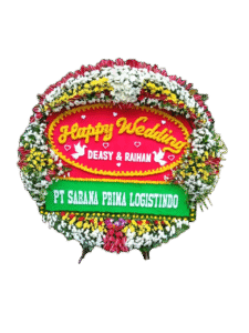 bunga papan wedding, toko bunga online, pesan bunga papan