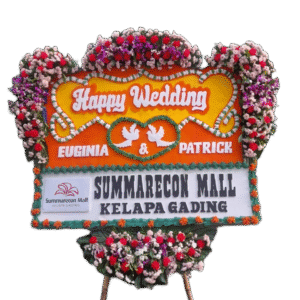 papan bunga, karangan bunga